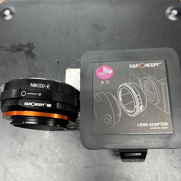 K&F Concept Lens Mount Adapter, G Mount F/AI/G Lens to E-Mount/NEX Camera Body. - Picture 5 of 5